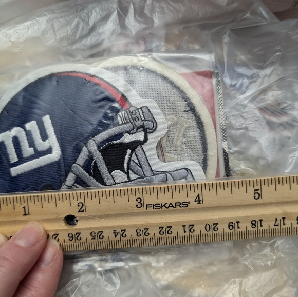 NWT. NEW YORK GIANTS EMBROIDERY PATCH EMBLEM - Picture 5 of 5